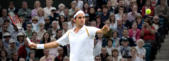 Federer, High Priest of tennis.
