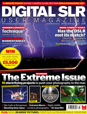 Digital SLR User cover March 2010.