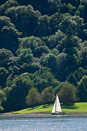 Yacht on Windemere