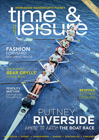 Time & Leisure cover (circulation 115,000) March 2015.