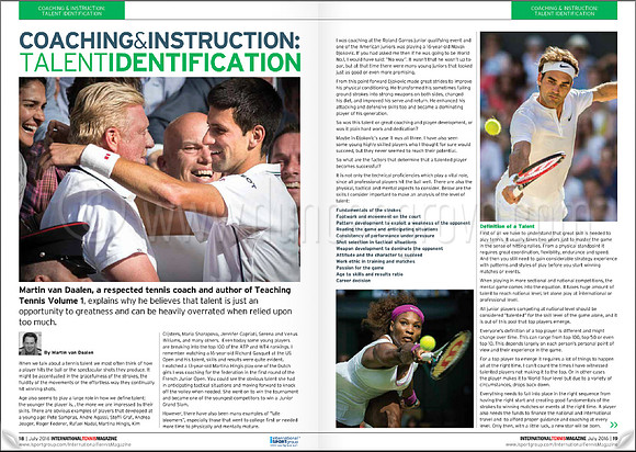ITM Coaching & Instruction July 2016