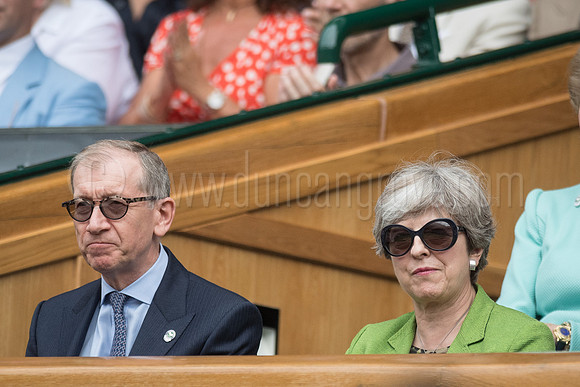 Wimbledon Tennis 16/07/2017.