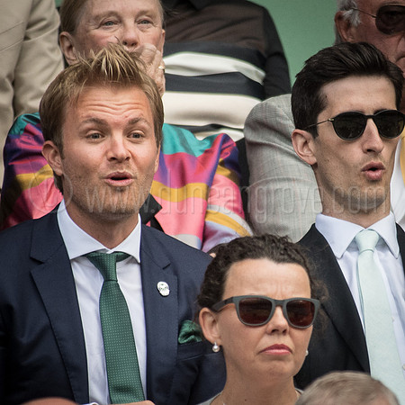 Wimbledon Tennis 14/07/2017.