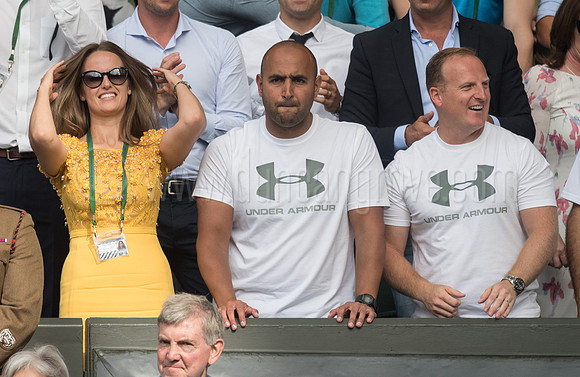 Wimbledon Tennis 10/07/2016.