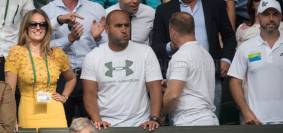 Wimbledon Tennis 10/07/2016.