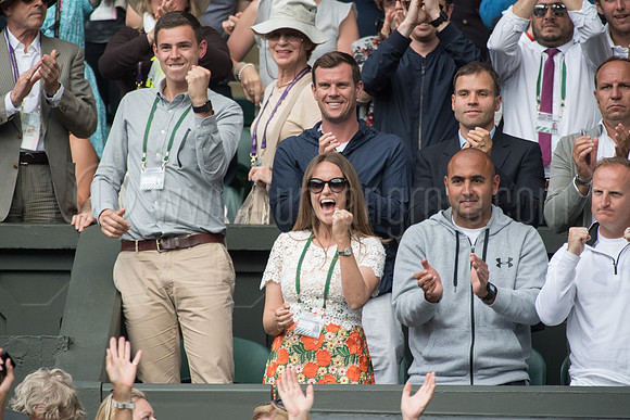 Wimbledon Tennis 08/07/2016.