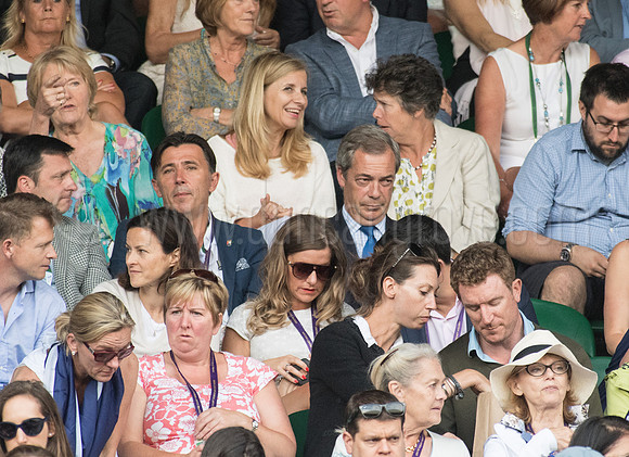 Wimbledon Tennis 08/07/2016.