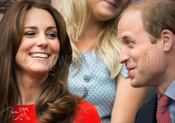 Not sure who these two are.!  Wimbledon Tennis 08.07.2015.
