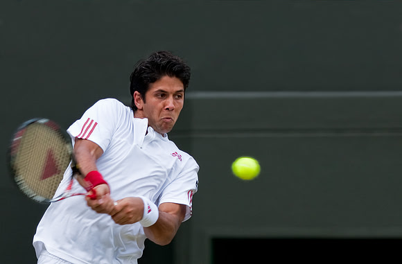 Fernando Verdasco, No1 Court, Wimbledon 2009 #2.