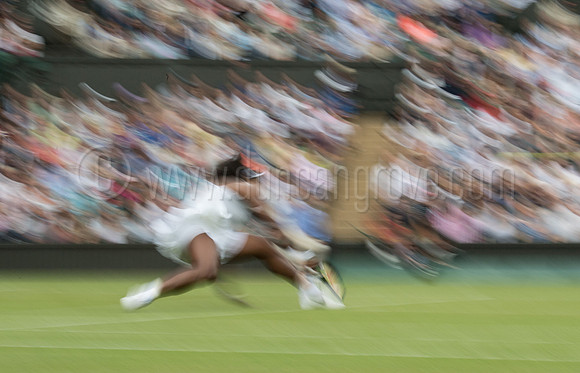 Wimbledon Tennis 04/07/2016.