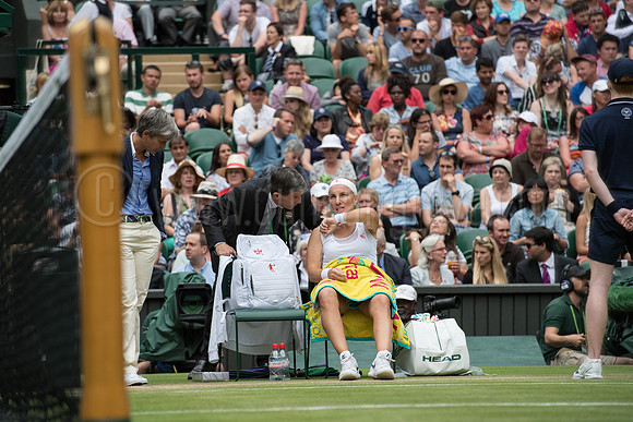 Wimbledon Tennis 04/07/2016.