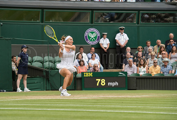 Wimbledon Tennis 04/07/2016.