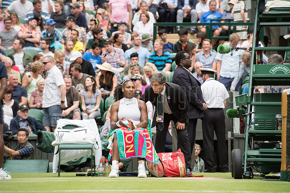 Wimbledon Tennis 04/07/2016.