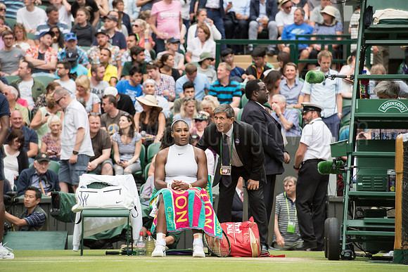 Wimbledon Tennis 04/07/2016.