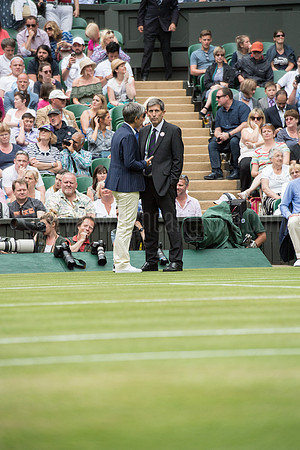 Wimbledon Tennis 04/07/2016.