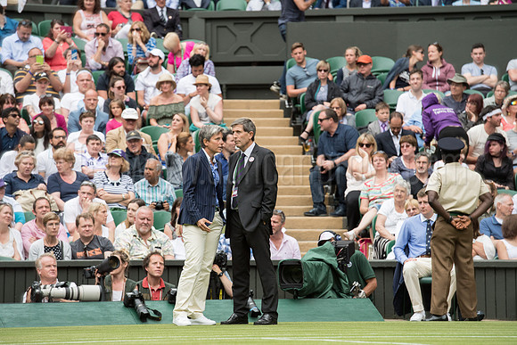 Wimbledon Tennis 04/07/2016.