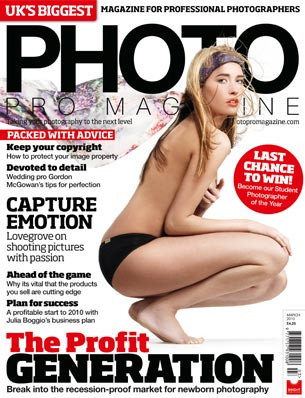 Phot Pro cover March 2010.