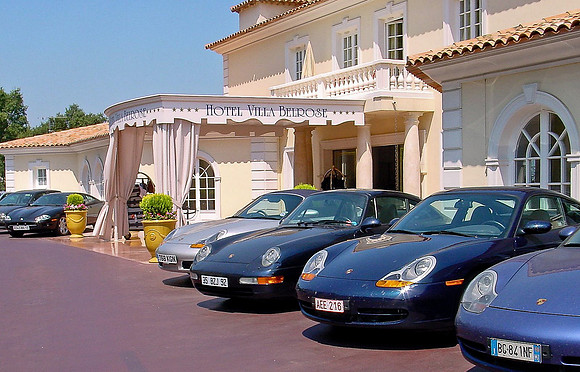 Hotel Villa Belrose, St Tropez.