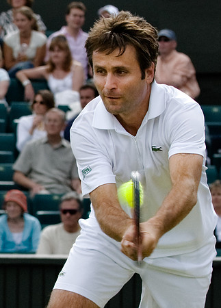 Fabrice Santoro, Centre Court, Wimbledon.