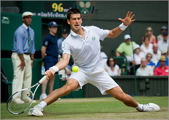 Novak Djokovic, Wimbledon 2010.
