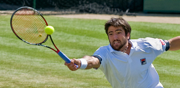 Janko Tipsarevic, Men’s Singles, Centre Court., Wimbledon 2007.