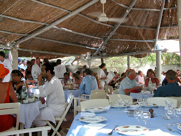 Club 55, Beach Club, St Tropez.