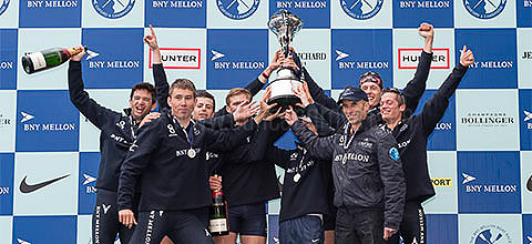 06.04.2014.  The 160th Boat Race between crews from the Universities of Oxford and Cambridge. First raced in 1829, The Boat Race is one of the oldest sporting events in the world.