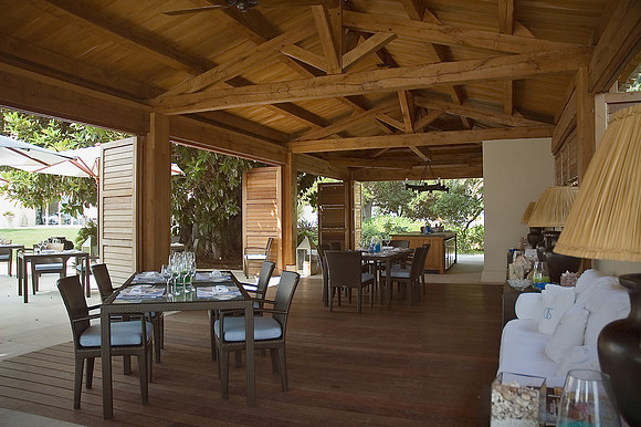 Pool house, Hotel Cap Estel, Èze-Bord-de-mer , Cotes d'Azure.