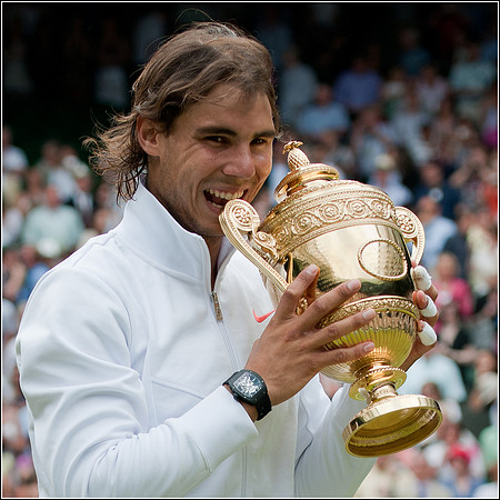 Rafael Nadal, Wimbledon Champion 2010.