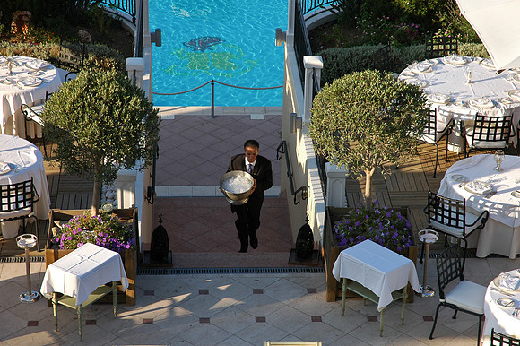 Hotel Villa Belrose, St Tropez.